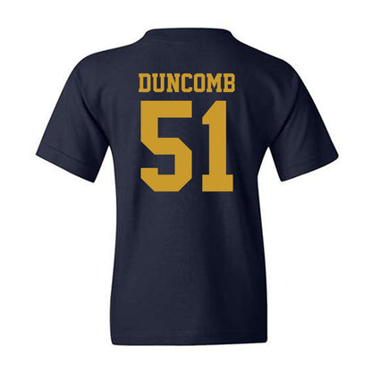 Notre Dame - NCAA Men's Basketball : Logan Duncomb - Sports Shersey Youth T-Shirt-1