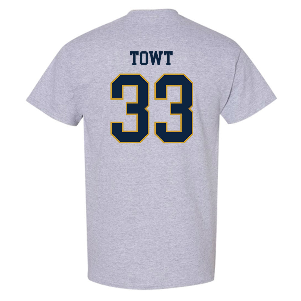 Notre Dame - NCAA Men's Basketball : Carson Towt - Sports Shersey T-Shirt-1