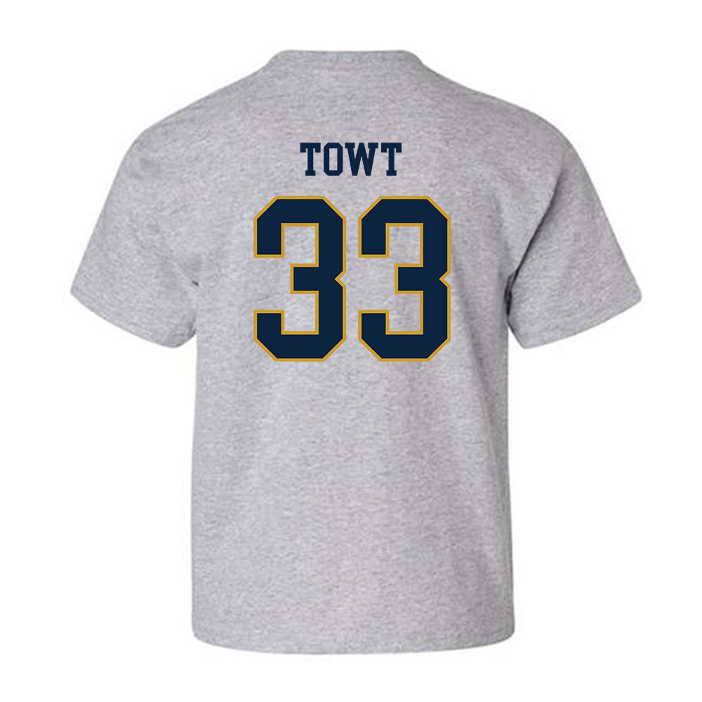 Notre Dame - NCAA Men's Basketball : Carson Towt - Sports Shersey Youth T-Shirt-1