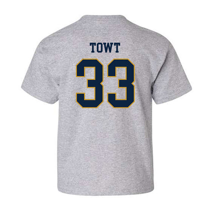 Notre Dame - NCAA Men's Basketball : Carson Towt - Sports Shersey Youth T-Shirt-1