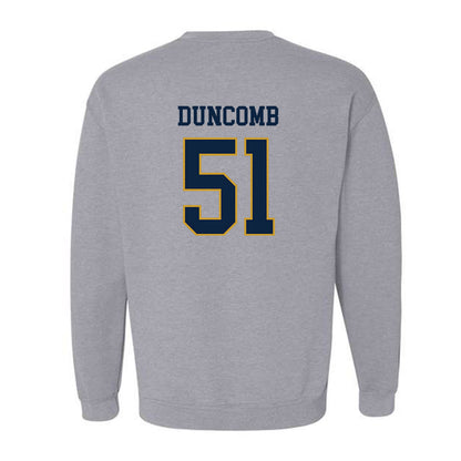 Notre Dame - NCAA Men's Basketball : Logan Duncomb - Sports Shersey Crewneck Sweatshirt-1