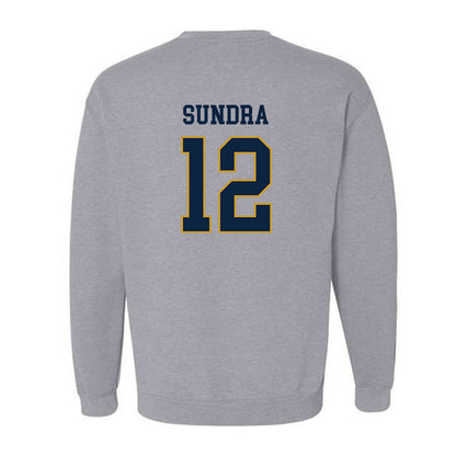 Notre Dame - NCAA Men's Basketball : Garrett Sundra - Sports Shersey Crewneck Sweatshirt-1