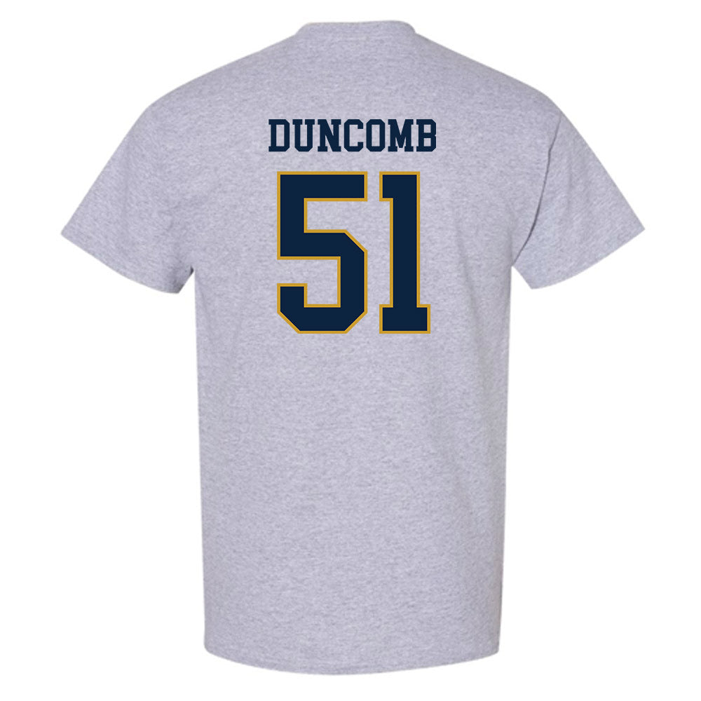 Notre Dame - NCAA Men's Basketball : Logan Duncomb - Sports Shersey T-Shirt-1