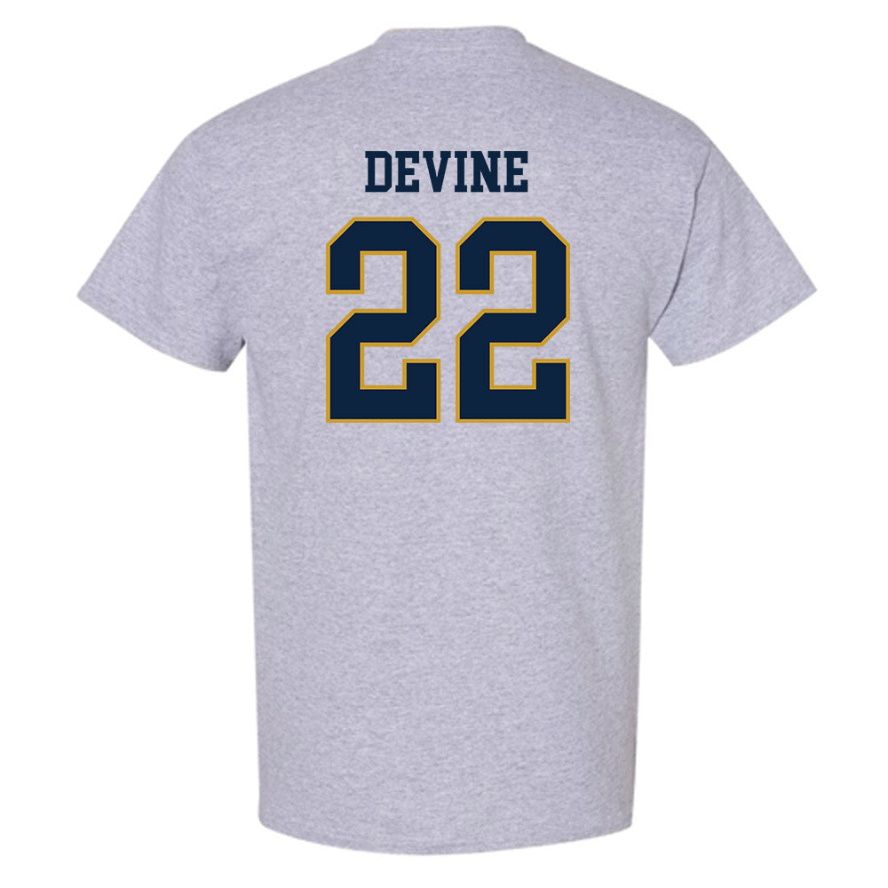 Notre Dame - NCAA Men's Basketball : Luke Devine - Sports Shersey T-Shirt-1
