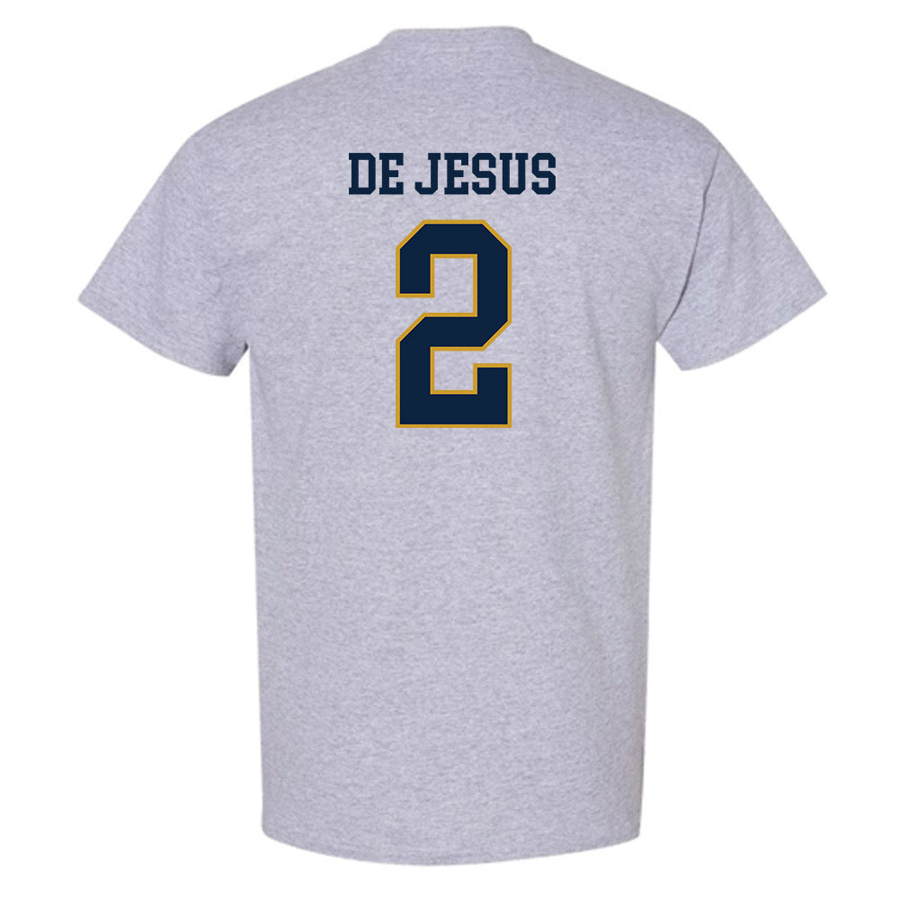 Notre Dame - NCAA Women's Basketball : Vanessa de Jesus - Sports Shersey T-Shirt-1