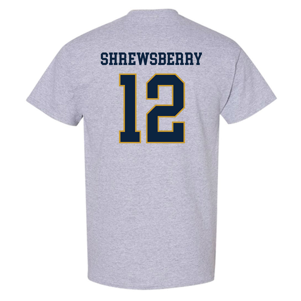 Notre Dame - NCAA Men's Basketball : Nick Shrewsberry - Sports Shersey T-Shirt-1