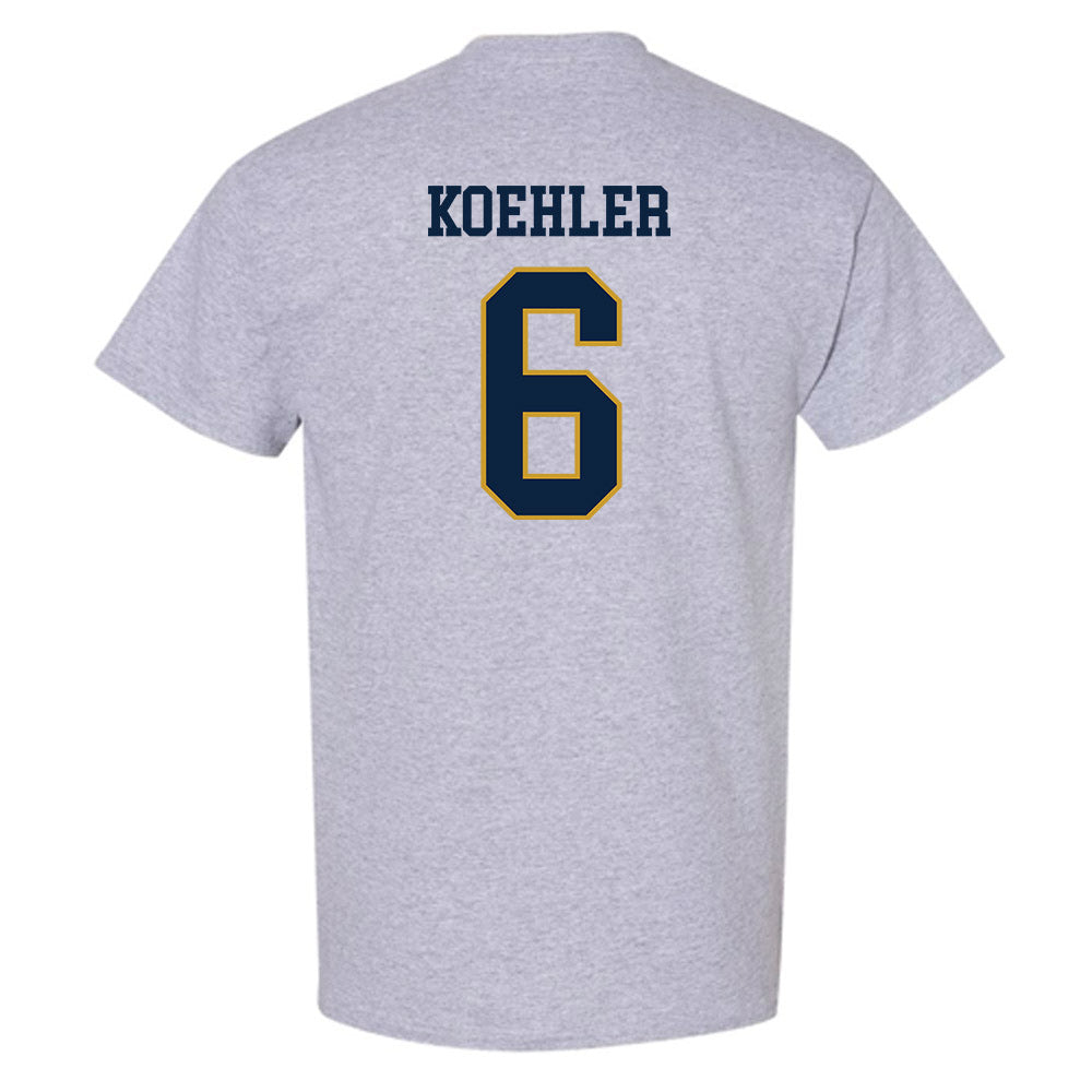 Notre Dame - NCAA Men's Basketball : Brady Koehler - Sports Shersey T-Shirt-1