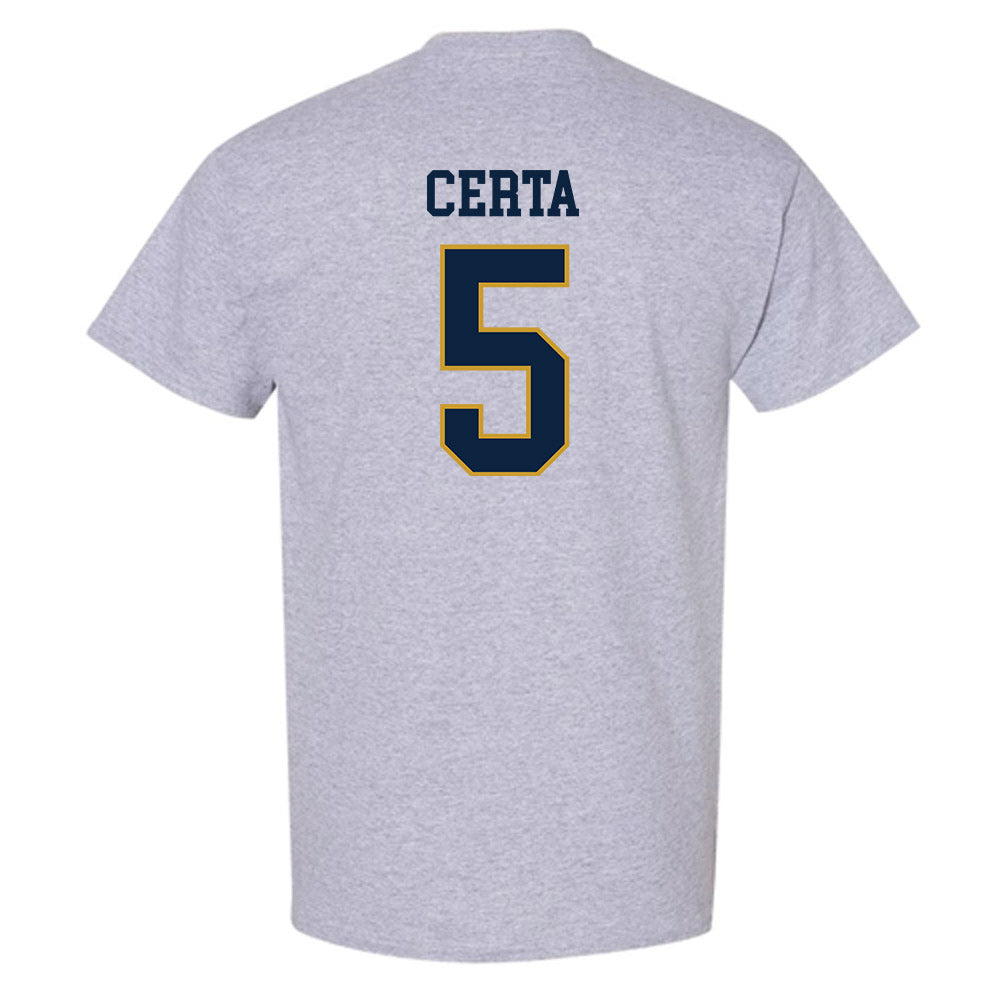Notre Dame - NCAA Men's Basketball : Cole Certa - Sports Shersey T-Shirt-1