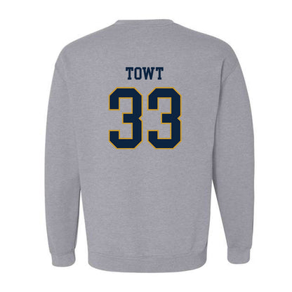 Notre Dame - NCAA Men's Basketball : Carson Towt - Sports Shersey Crewneck Sweatshirt-1