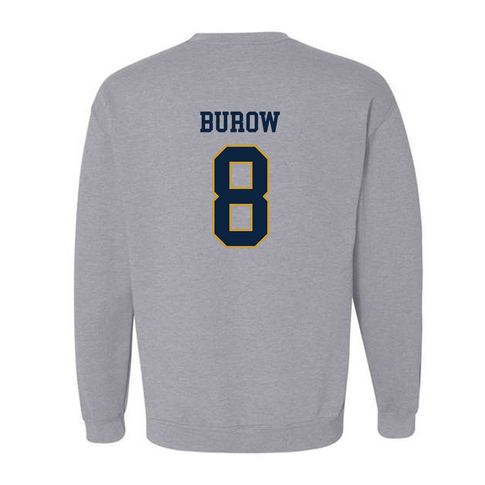 Notre Dame - NCAA Men's Basketball : Jacob Burow - Sports Shersey Crewneck Sweatshirt-1