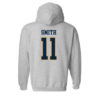 Notre Dame - NCAA Women's Basketball : Jordyn Smith - Sports Shersey Hooded Sweatshirt-1