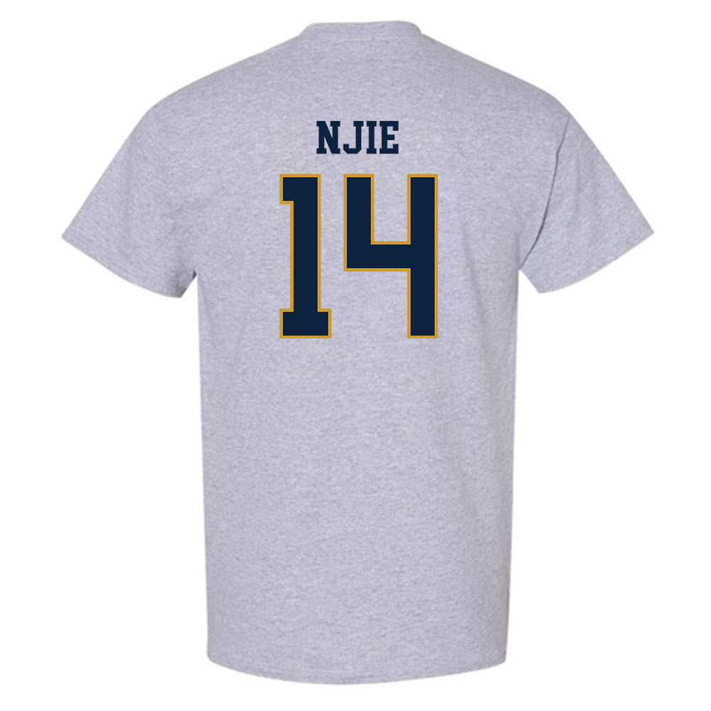 Notre Dame - NCAA Men's Basketball : Kebba Njie - Sports Shersey T-Shirt-1