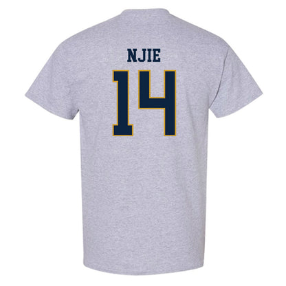 Notre Dame - NCAA Men's Basketball : Kebba Njie - Sports Shersey T-Shirt-1
