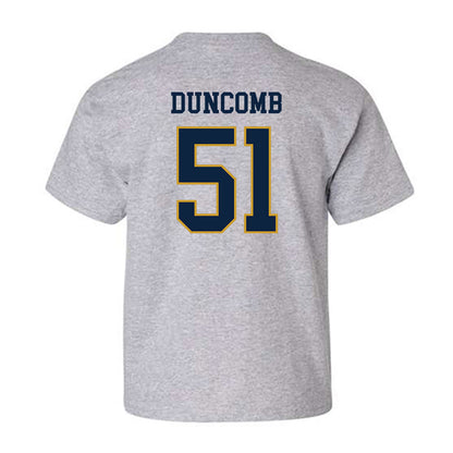 Notre Dame - NCAA Men's Basketball : Logan Duncomb - Sports Shersey Youth T-Shirt-1