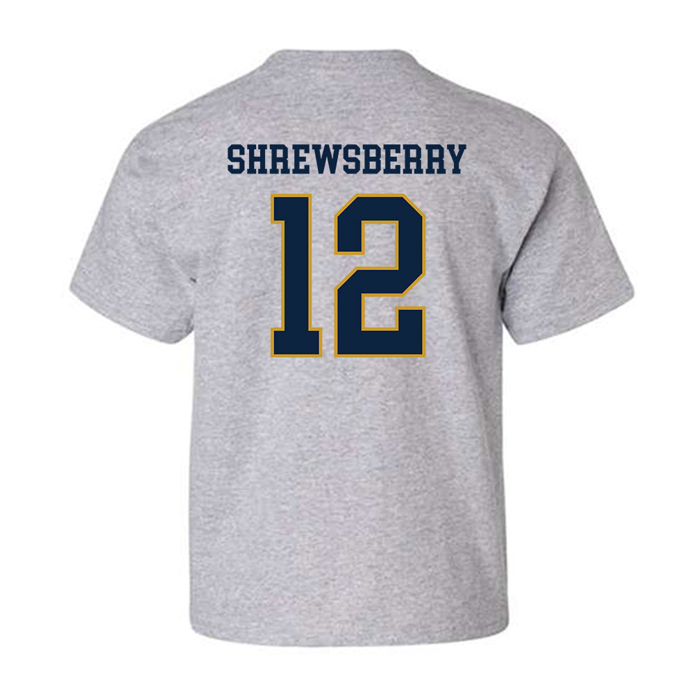 Notre Dame - NCAA Men's Basketball : Nick Shrewsberry - Sports Shersey Youth T-Shirt-1
