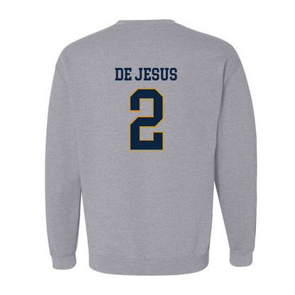 Notre Dame - NCAA Women's Basketball : Vanessa de Jesus - Sports Shersey Crewneck Sweatshirt-1