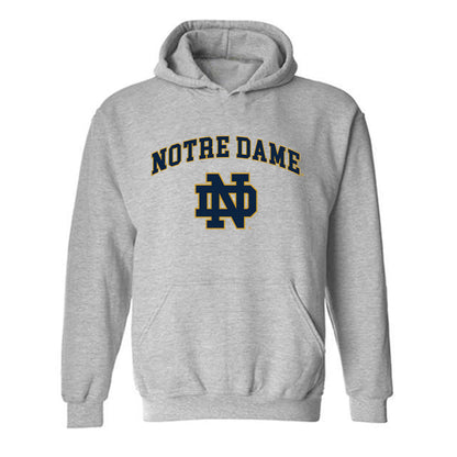 Notre Dame - NCAA Men's Basketball : Luke Devine - Sports Shersey Hooded Sweatshirt-0