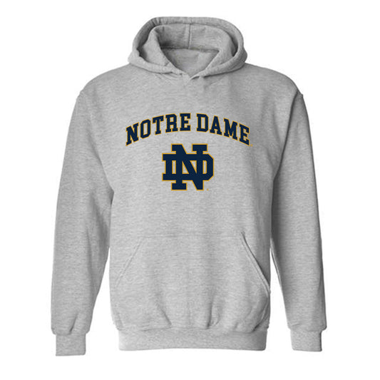 Notre Dame - NCAA Women's Basketball : Maya Gin - Sports Shersey Hooded Sweatshirt-0