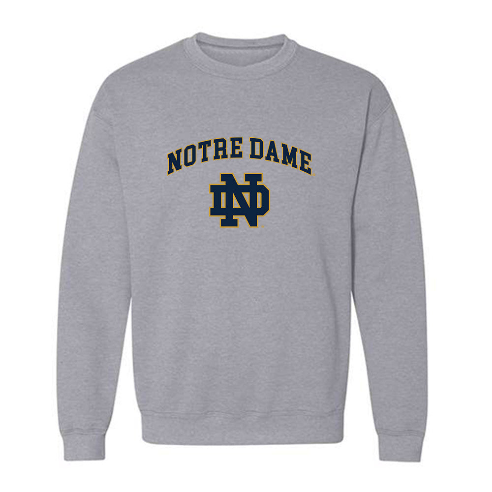 Notre Dame - NCAA Men's Basketball : Jacob Burow - Sports Shersey Crewneck Sweatshirt-0