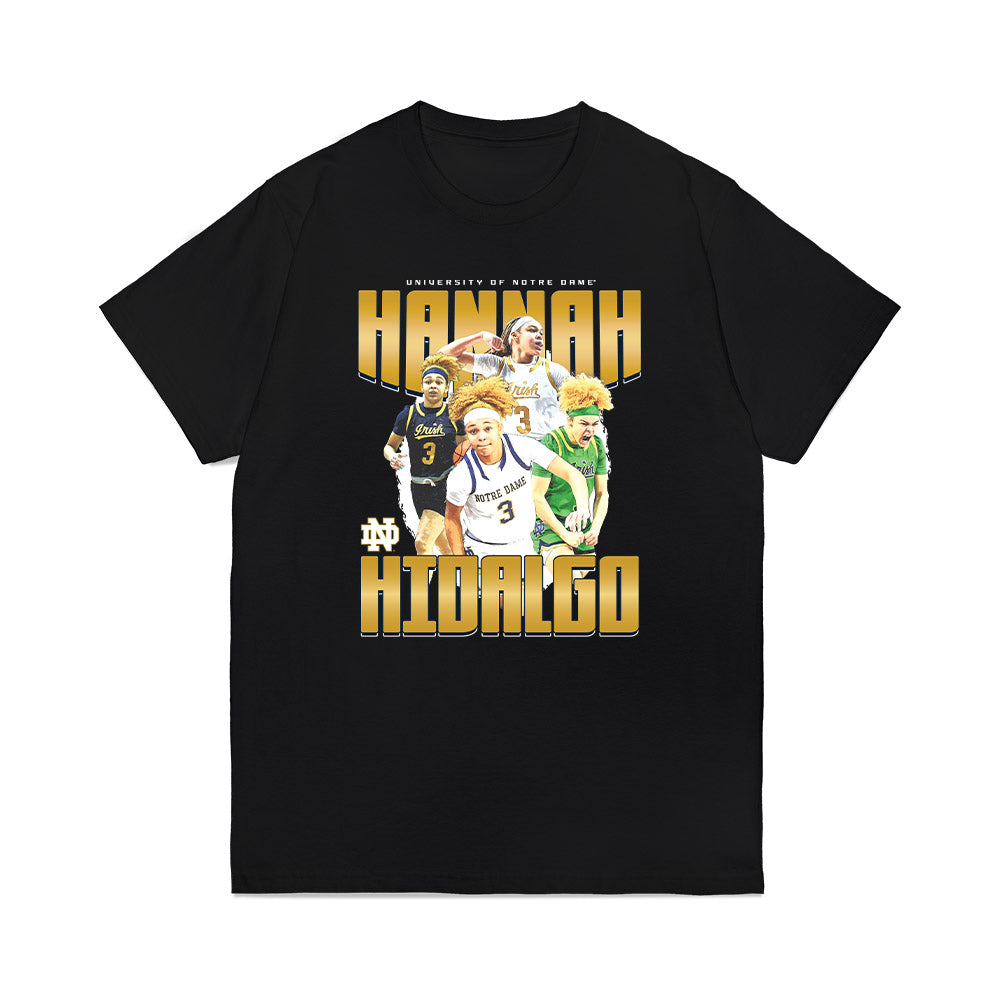 Notre Dame - NCAA Women's Basketball : Hannah Hidalgo - Official 2023 - 2024 Post Season Premium T-Shirt-0