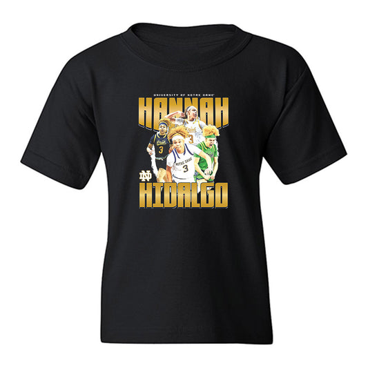 Notre Dame - NCAA Women's Basketball : Hannah Hidalgo - Official 2023 - 2024 Post Season Youth T-Shirt-0