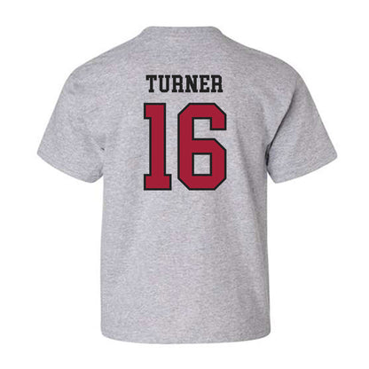 Arkansas - NCAA Baseball : Christian Turner - Sports Shersey Youth T-Shirt-1