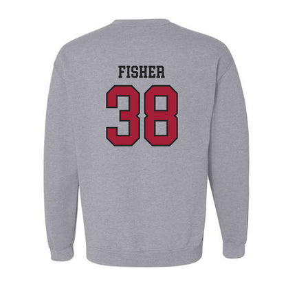 Arkansas - NCAA Baseball : Colin Fisher - Crewneck Sweatshirt Sports Shersey