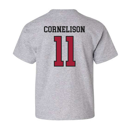 Arkansas - NCAA Baseball : Luke Cornelison - Sports Shersey Youth T-Shirt-1