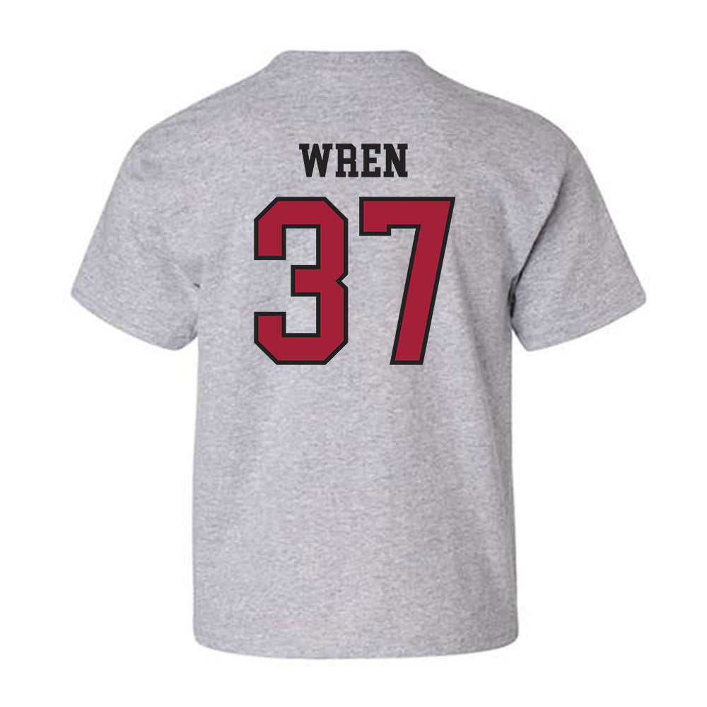Arkansas - NCAA Baseball : Grant Wren - Sports Shersey Youth T-Shirt-1