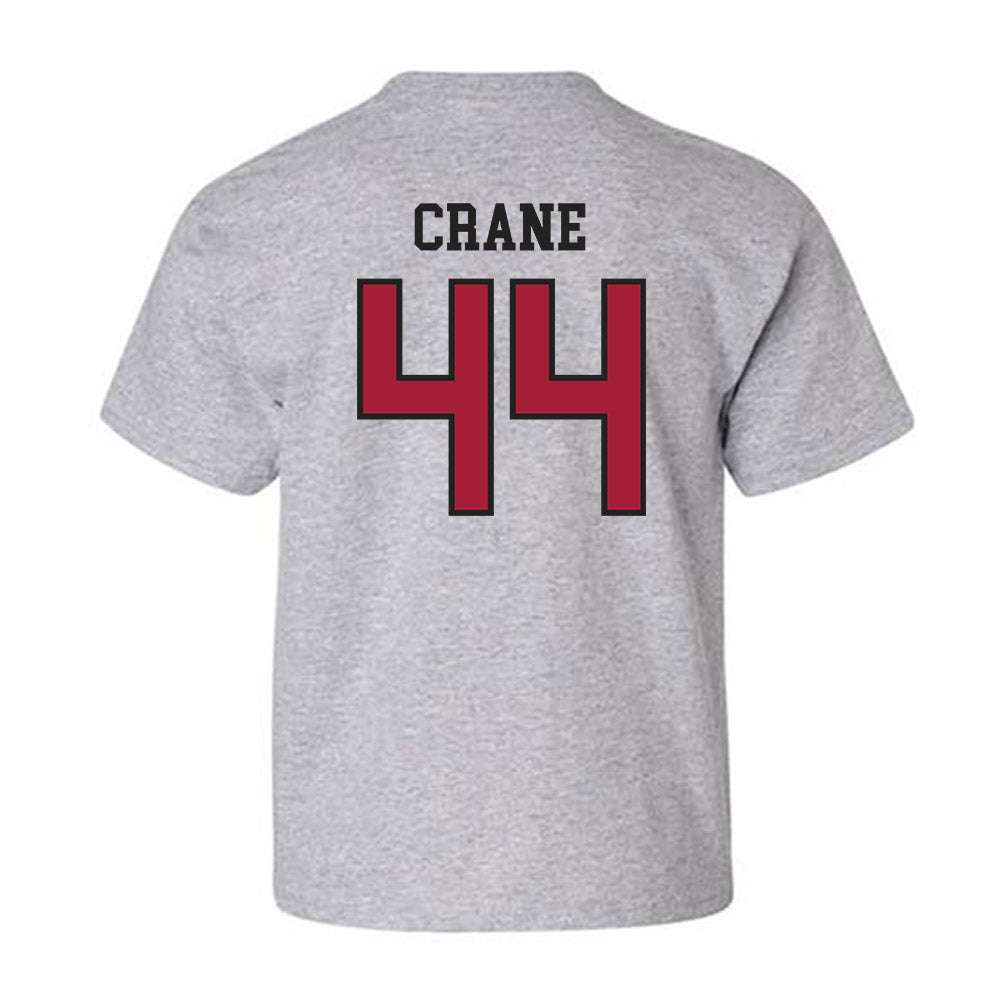 Arkansas - NCAA Baseball : Brody Crane - Sports Shersey Youth T-Shirt-1