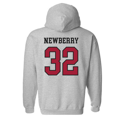Arkansas - NCAA Baseball : Trystan Newberry - Sports Shersey Hooded Sweatshirt-1
