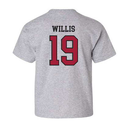 Arkansas - NCAA Baseball : Carson Willis - Sports Shersey Youth T-Shirt-1