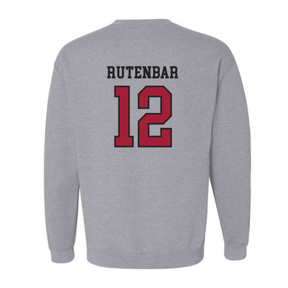 Arkansas - NCAA Baseball : Carter Rutenbar - Sports Shersey Crewneck Sweatshirt-1