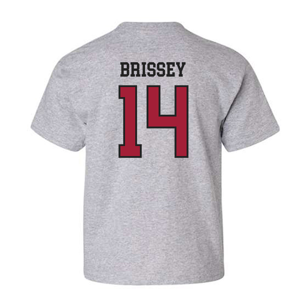 Arkansas - NCAA Baseball : Mark Brissey - Sports Shersey Youth T-Shirt-1
