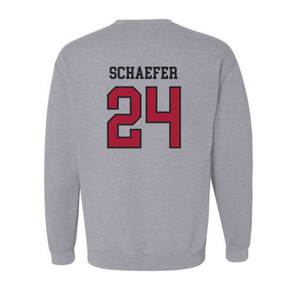 Arkansas - NCAA Baseball : Landon Schaefer - Sports Shersey Crewneck Sweatshirt-1