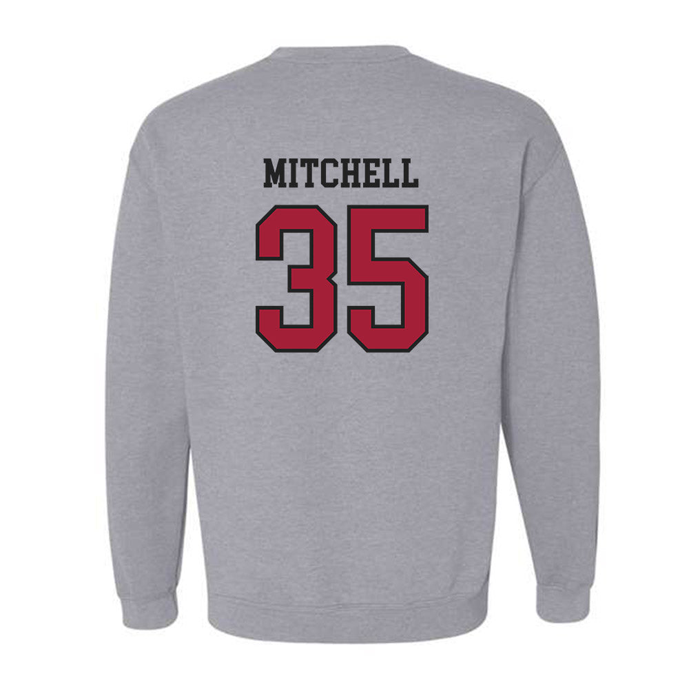 Arkansas - NCAA Baseball : Cayden Mitchell - Sports Shersey Crewneck Sweatshirt-1
