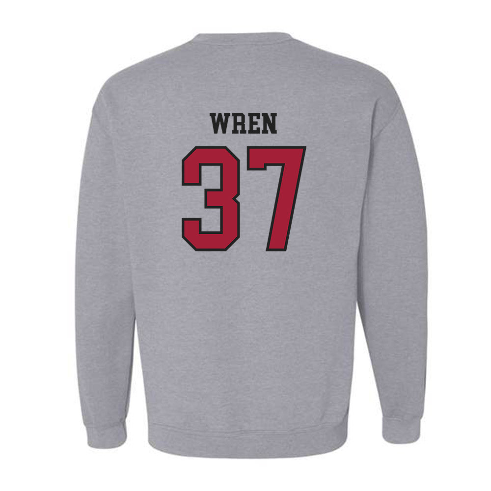Arkansas - NCAA Baseball : Grant Wren - Sports Shersey Crewneck Sweatshirt-1