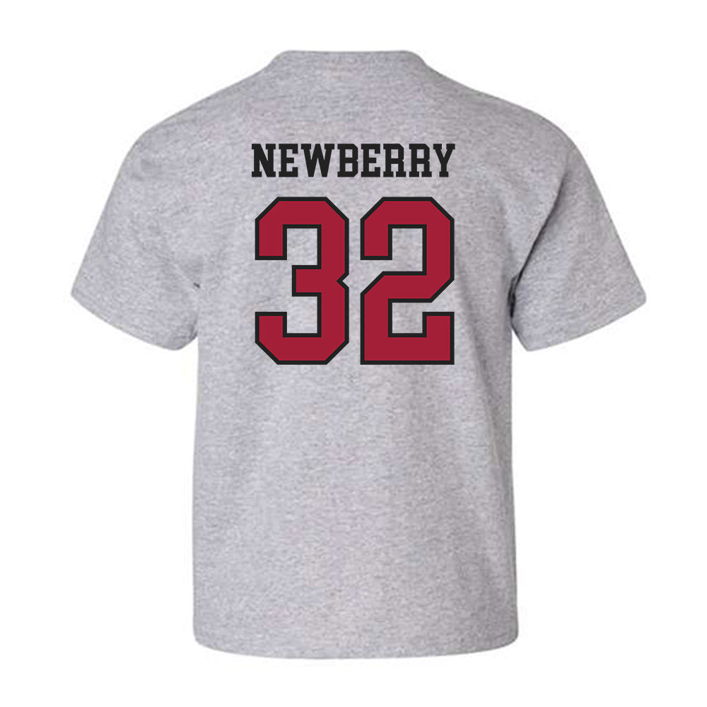 Arkansas - NCAA Baseball : Trystan Newberry - Sports Shersey Youth T-Shirt-1