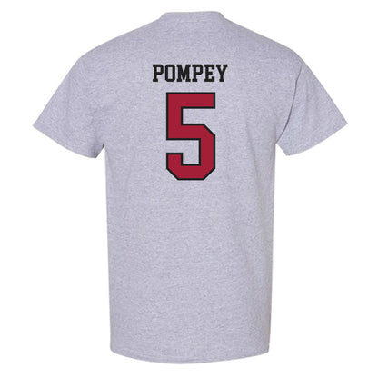 Arkansas - NCAA Baseball : TJ Pompey - Sports Shersey T-Shirt-1