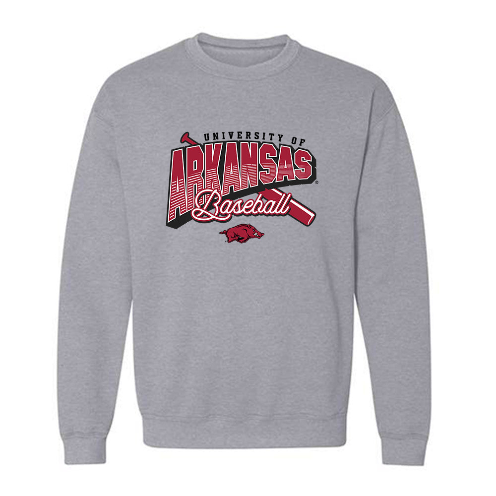 Arkansas - NCAA Baseball : Trystan Trystan - Sports Shersey Crewneck Sweatshirt-0