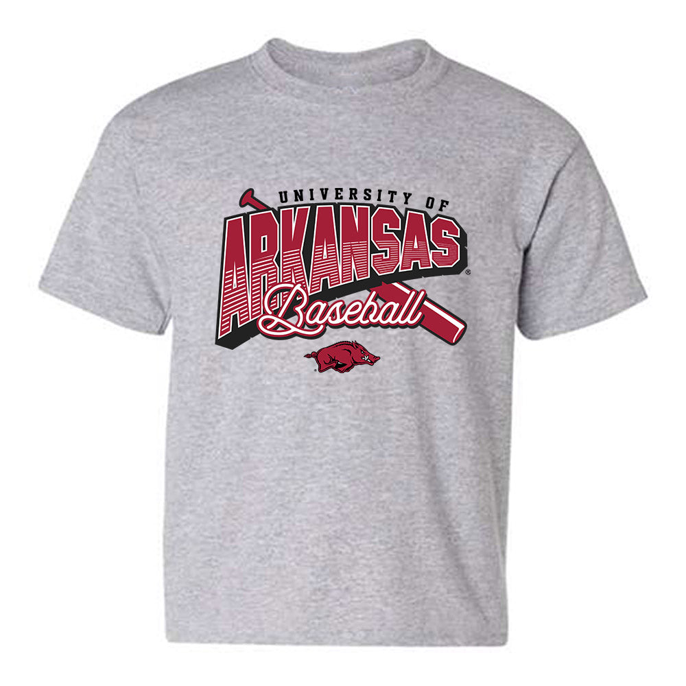 Arkansas - NCAA Baseball : Trystan Newberry - Sports Shersey Youth T-Shirt-0