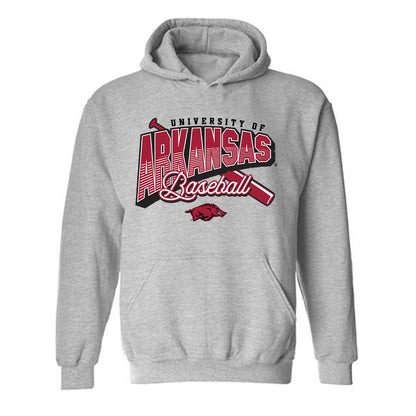 Arkansas - NCAA Baseball : Trystan Newberry - Sports Shersey Hooded Sweatshirt-0