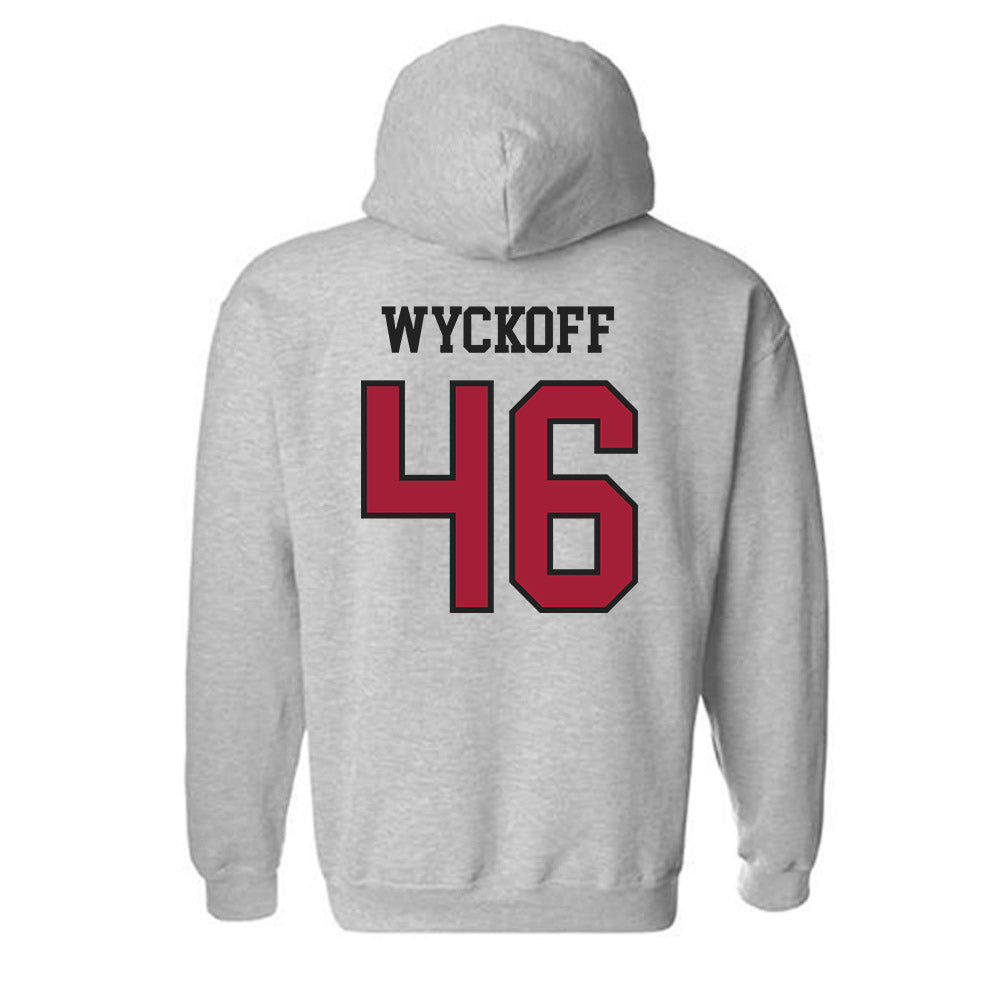 Arkansas - NCAA Softball : Kailey Wyckoff - Sports Shersey Hooded Sweatshirt