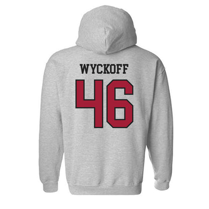 Arkansas - NCAA Softball : Kailey Wyckoff - Sports Shersey Hooded Sweatshirt