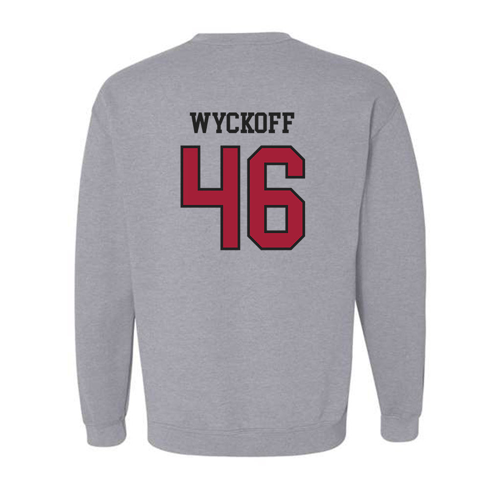 Arkansas - NCAA Softball : Kailey Wyckoff - Sports Shersey Crewneck Sweatshirt