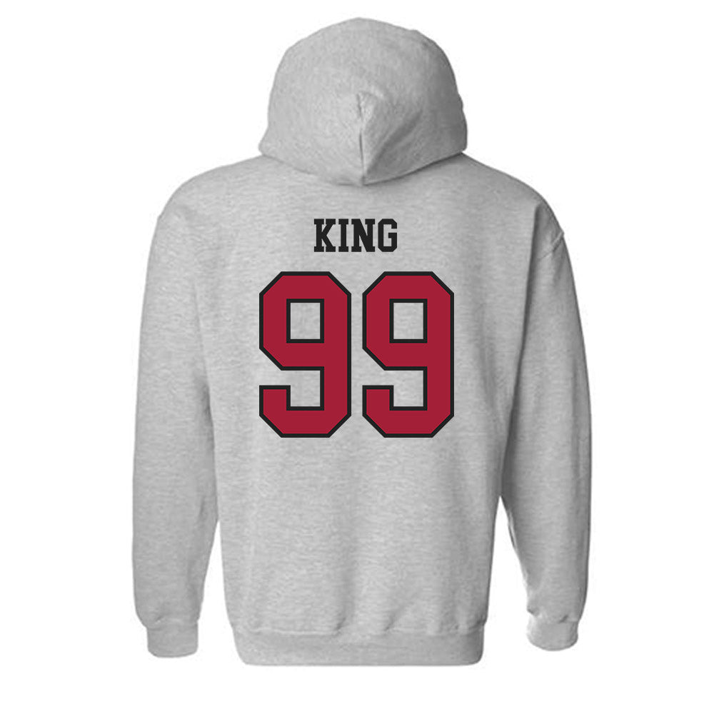 Arkansas - NCAA Softball : Lexi King - Sports Shersey Hooded Sweatshirt-1