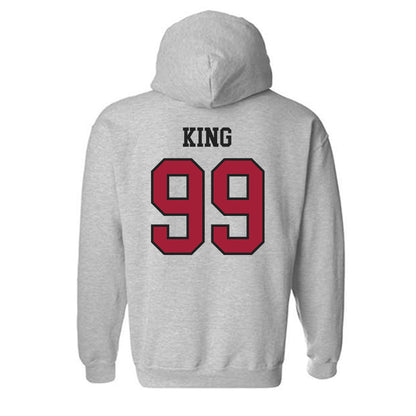 Arkansas - NCAA Softball : Lexi King - Sports Shersey Hooded Sweatshirt-1