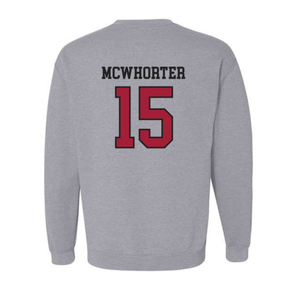Arkansas - NCAA Softball : Lillie-Faye McWhorter - Sports Shersey Crewneck Sweatshirt-1