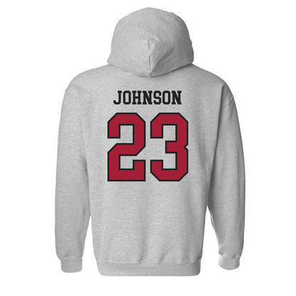 Arkansas - NCAA Softball : Reagan Johnson - Hooded Sweatshirt Sports Shersey