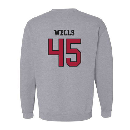 Arkansas - NCAA Softball : Jayden Wells - Crewneck Sweatshirt Sports Shersey